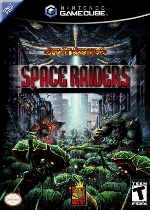 Space Raiders box art