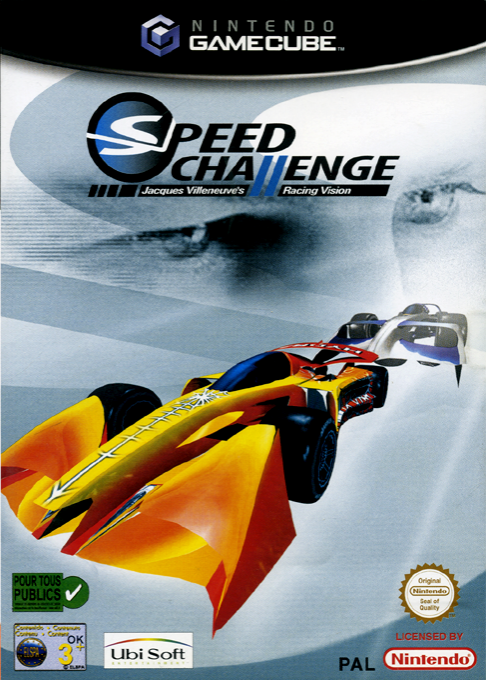 Speed Challenge - Jacques Villeneuve Racing Vision — box-2D (FR)