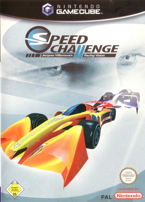 Speed Challenge - Jacques Villeneuve Racing Vision — box-2D (DE)