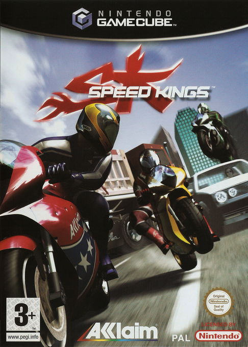 Speed Kings — box-2D (EU)