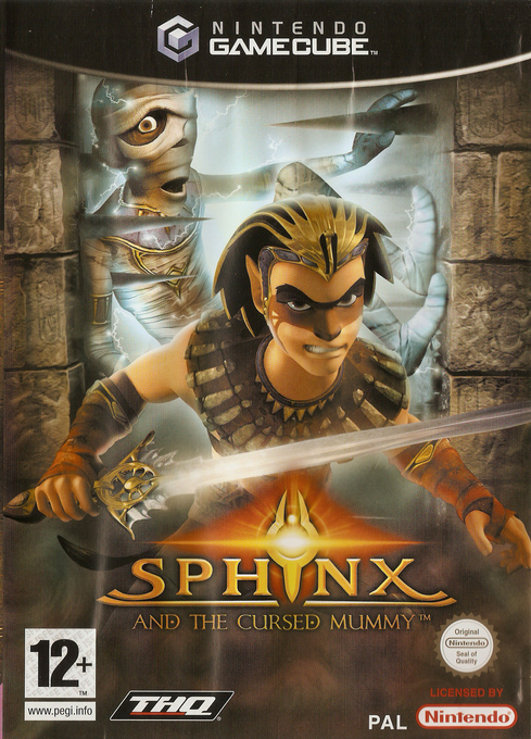 Sphinx And The Cursed Mummy — box-2D (EU)