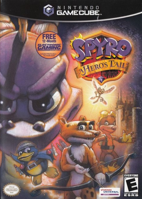 Spyro - A Hero's Tail box art