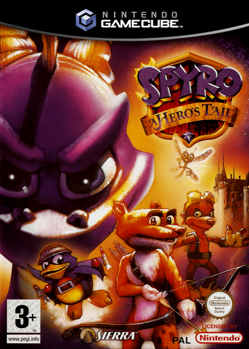 Spyro - A Hero's Tail — box-2D (EU)