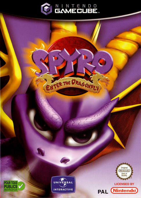 Spyro - Enter The Dragonfly — box-2D (FR)