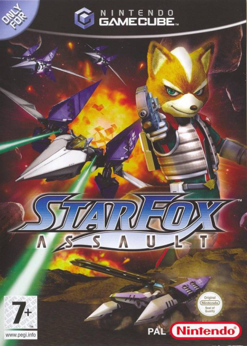 Starfox - Assault — box-2D (EU)