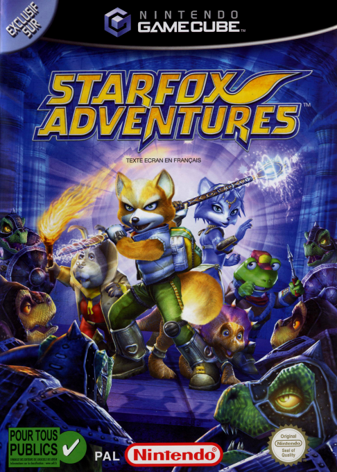 Star Fox Adventures — box-2D (FR)