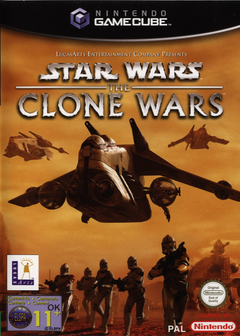 Star Wars - The Clone Wars — box-2D (EU)