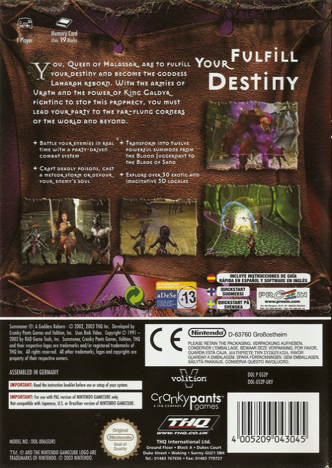 Summoner - A Goddess Reborn — box-2D-back (EU)