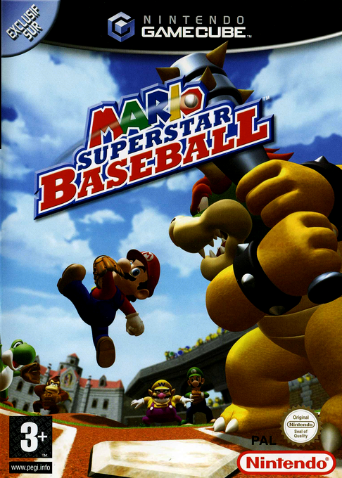 Mario Superstar Baseball — box-2D (FR)