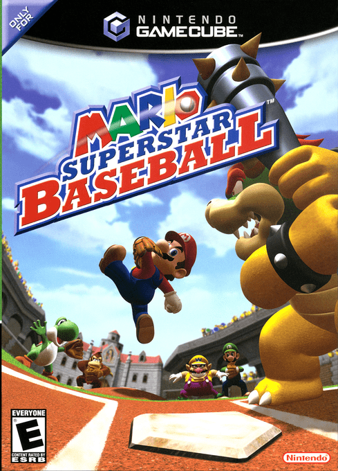 Mario Superstar Baseball box art