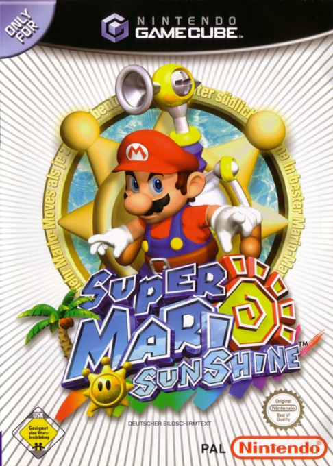 Super Mario Sunshine — box-2D (DE)