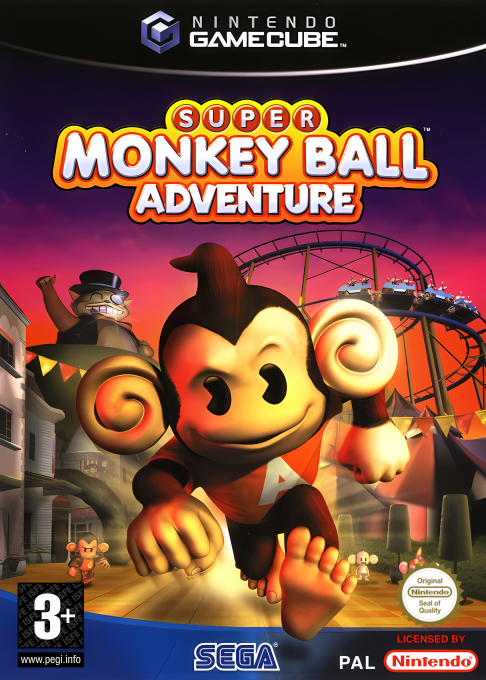 Super Monkey Ball Adventure — box-2D (FR)