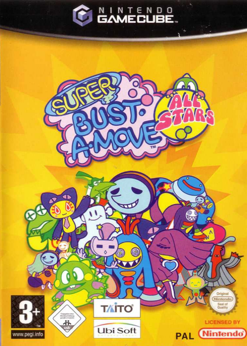 Super Bust-A-Move All Stars — box-2D (DE)