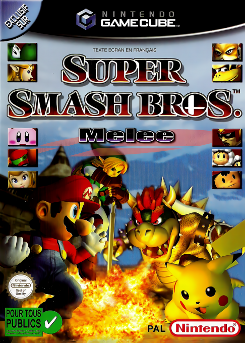 Super Smash Bros. Melee — box-2D (FR)