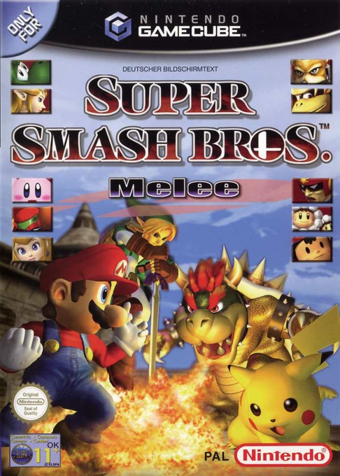 Super Smash Bros. Melee — box-2D (DE)