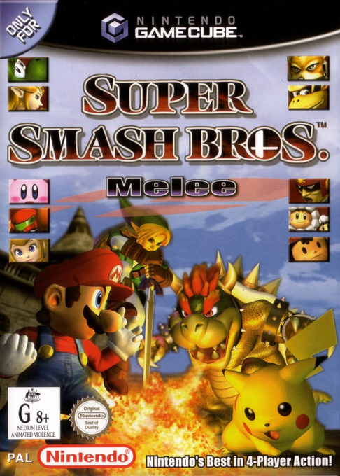 Super Smash Bros. Melee — box-2D (AU)