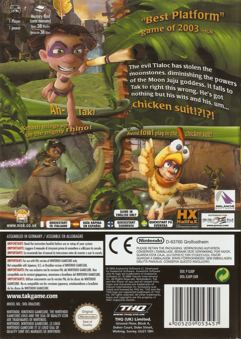 Tak And The Power Of Juju — box-2D-back (EU)