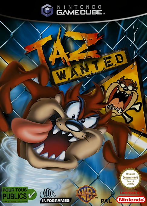 Taz - Wanted — box-2D (FR)