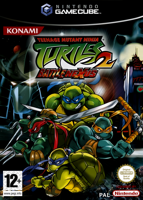 Teenage Mutant Ninja Turtles 2 - Battle Nexus — box-2D (FR)