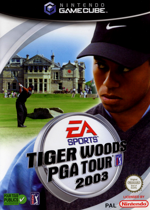 Tiger Woods PGA Tour 2003 — box-2D (FR)