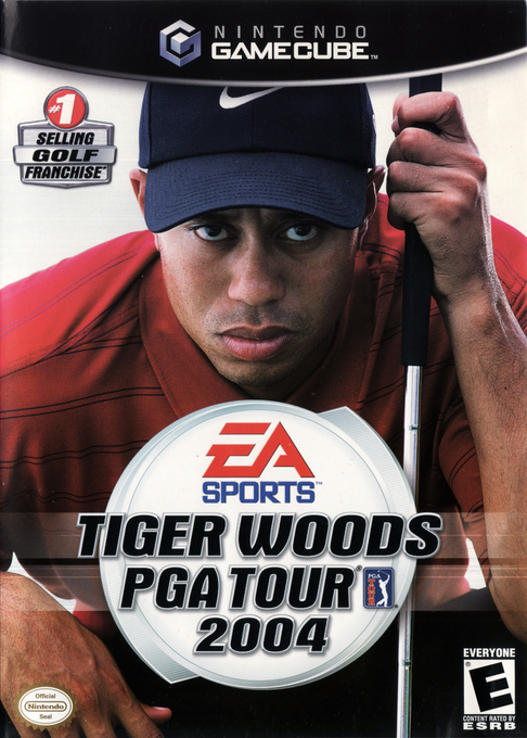 Tiger Woods PGA Tour 2004 box art