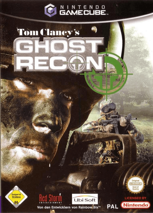 Tom Clancy's Ghost Recon — box-2D (DE)