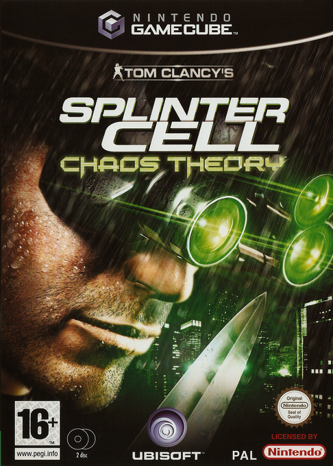 Tom Clancy's Splinter Cell - Chaos Theory — box-2D (EU)