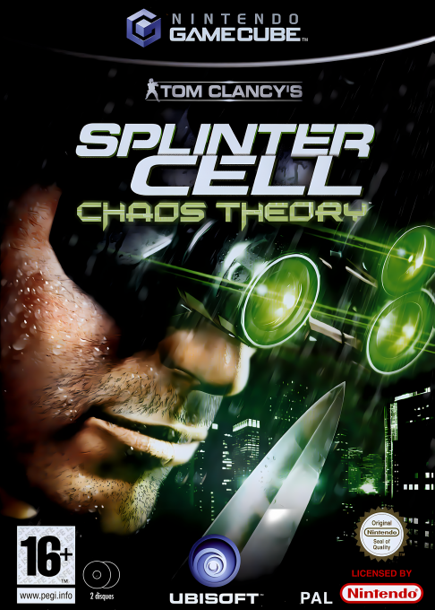 Tom Clancy's Splinter Cell - Chaos Theory — box-2D (FR)