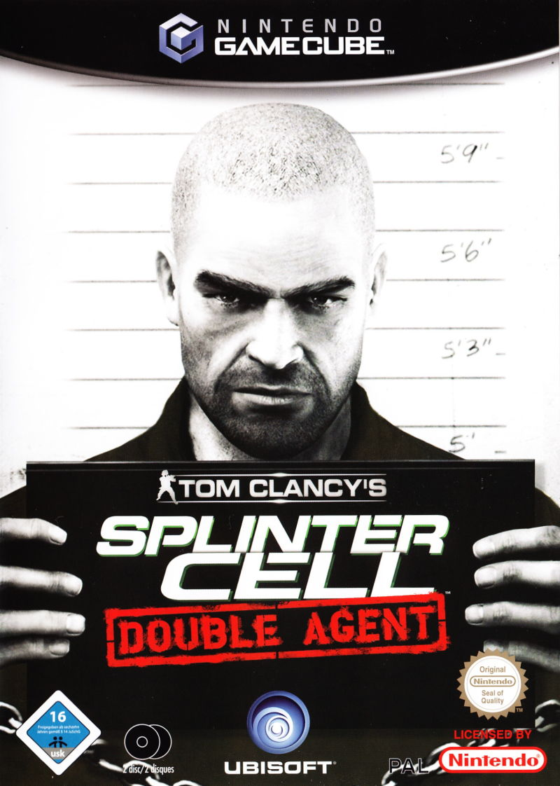 Tom Clancy's Splinter Cell - Double Agent — box-2D (DE)