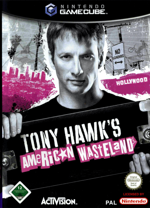 Tony Hawk's American Wasteland — box-2D (DE)