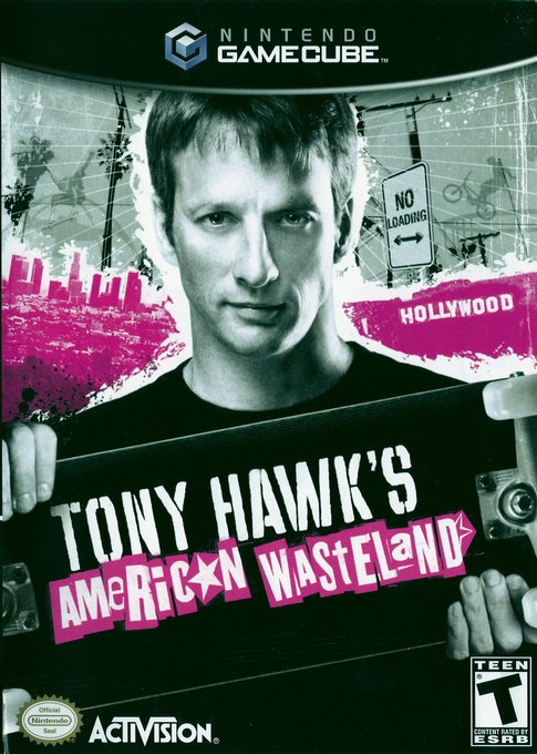 Tony Hawk's American Wasteland box art