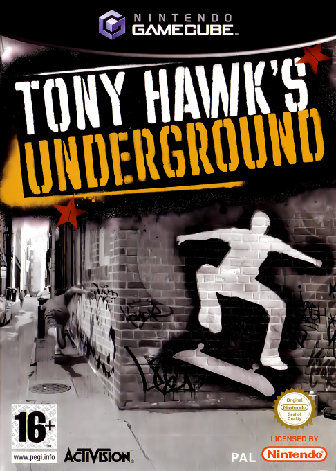 Tony Hawk's Underground — box-2D (FR)