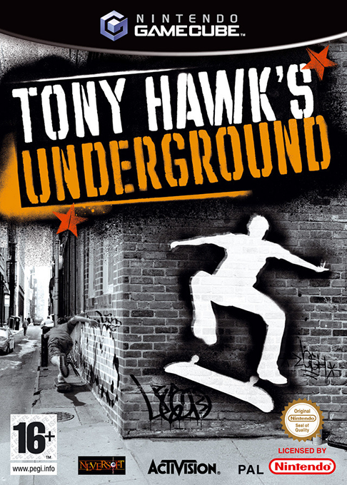 Tony Hawk's Underground — box-2D (EU)