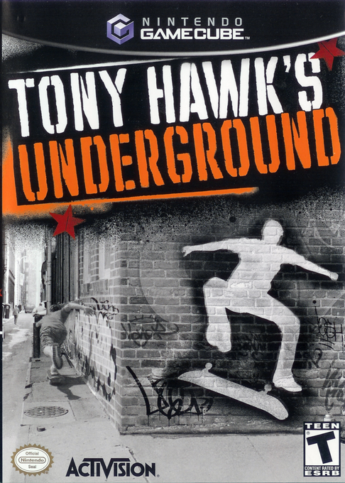Tony Hawk's Underground box art