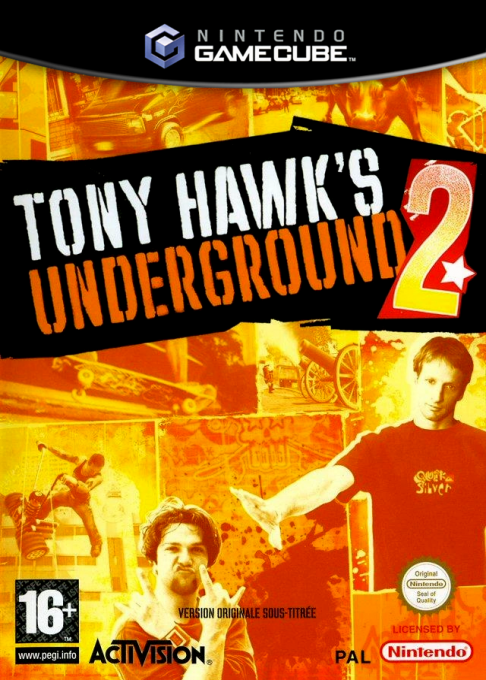 Tony Hawk's Underground 2 — box-2D (FR)
