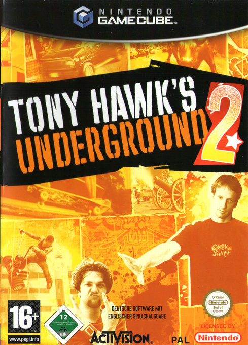 Tony Hawk's Underground 2 — box-2D (DE)