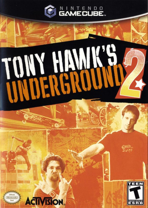 Tony Hawk's Underground 2 box art