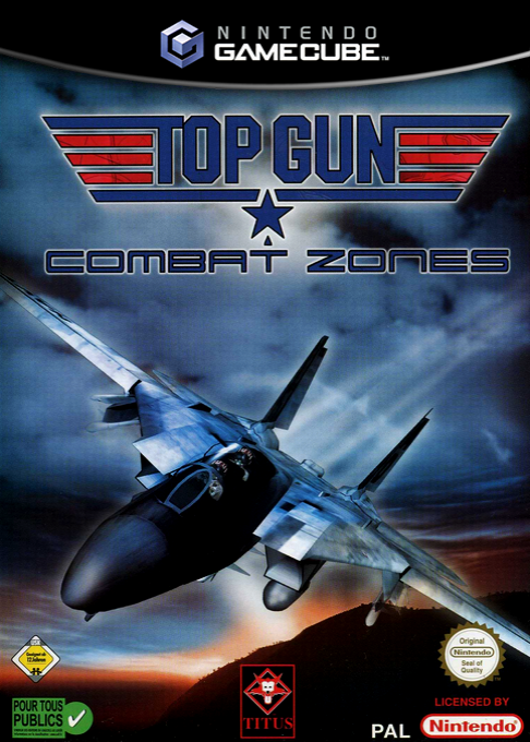 Top Gun - Combat Zones — box-2D (EU)