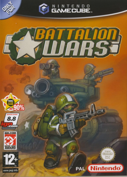 Battalion Wars — box-2D (EU)