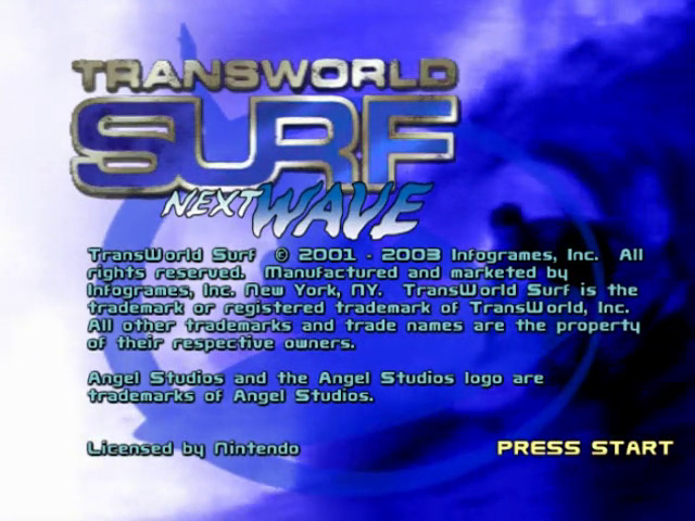 Transworld Surf - Next Wave — sstitle (US)