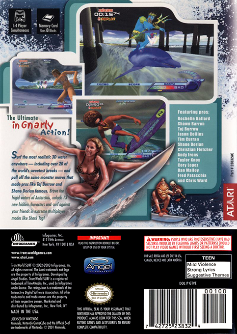 Transworld Surf - Next Wave — box-2D-back (US)