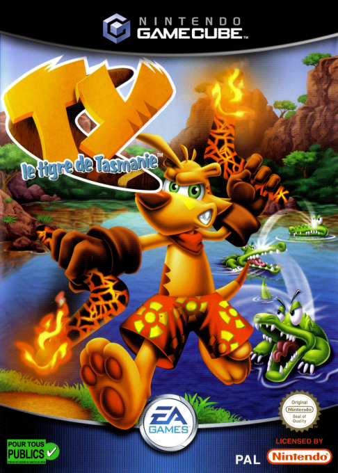 Ty - The Tasmanian Tiger — box-2D (FR)