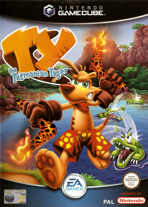 Ty - The Tasmanian Tiger — box-2D (EU)