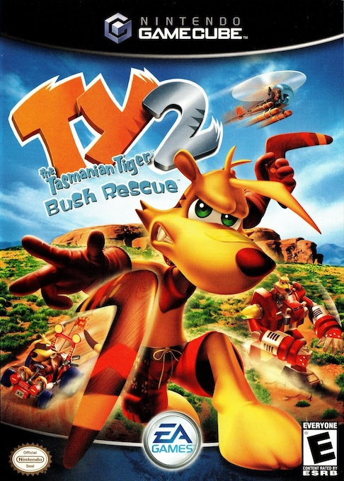 Ty The Tasmanian Tiger 2 - Bush Rescue box art