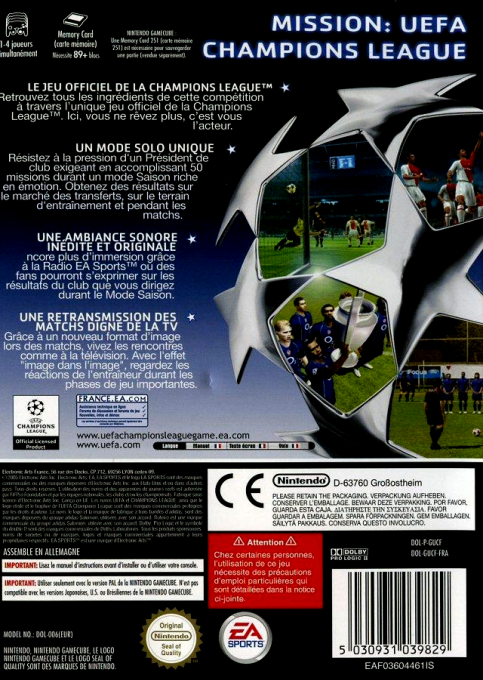 UEFA Champions League 2004-2005 — box-2D-back (FR)