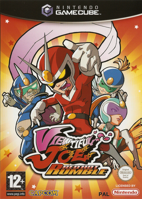 Viewtiful Joe - Red Hot Rumble — box-2D (EU)