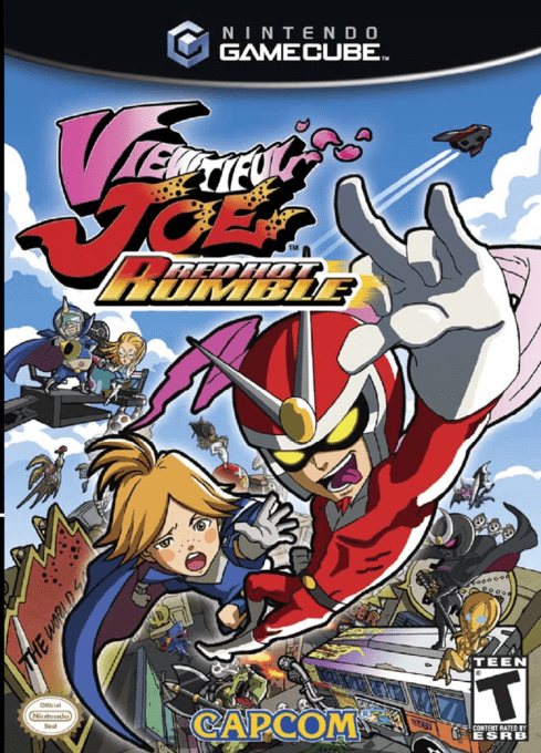 Viewtiful Joe - Red Hot Rumble box art