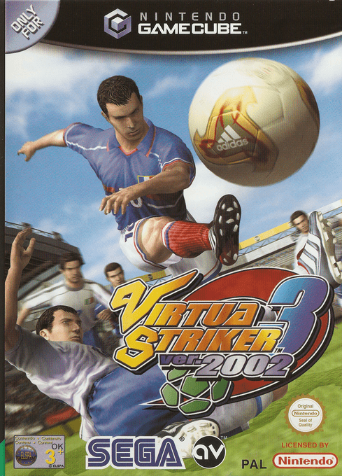 Virtua Striker 3 Ver. 2002 — box-2D (EU)