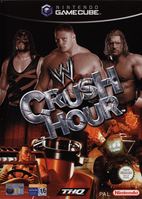 WWE Crush Hour — box-2D (EU)