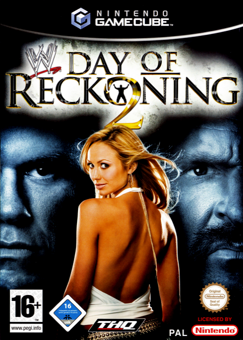 WWE Day Of Reckoning 2 — box-2D (FR)